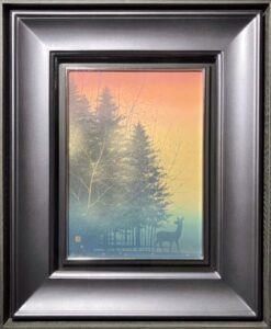 千住博の朝の奏曲（日本画）の作品写真